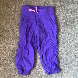 Ivivva Purple Active Wear pants. Size 7